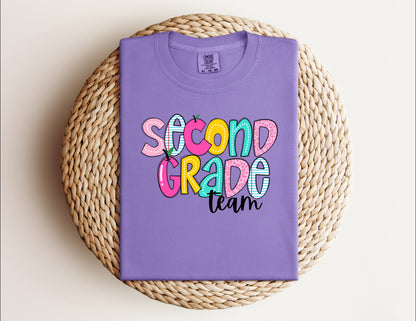 “Second Grade Team” Tee