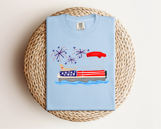 Patriotic Dog Tee