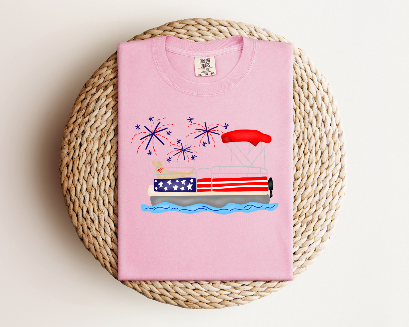 Patriotic Dog Tee