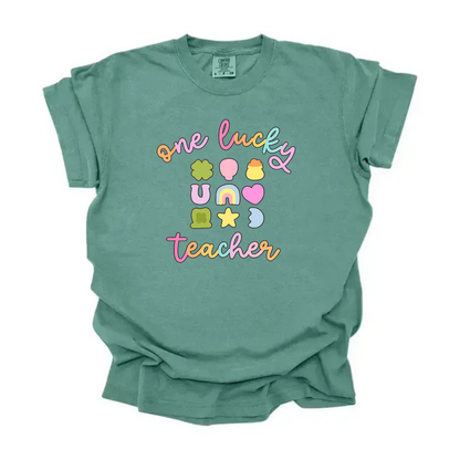 One Lucky Teacher Tee