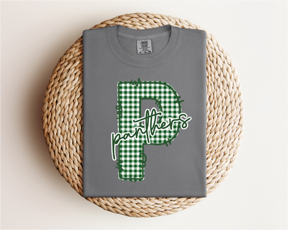 Pelham Panthers Gingham Tee