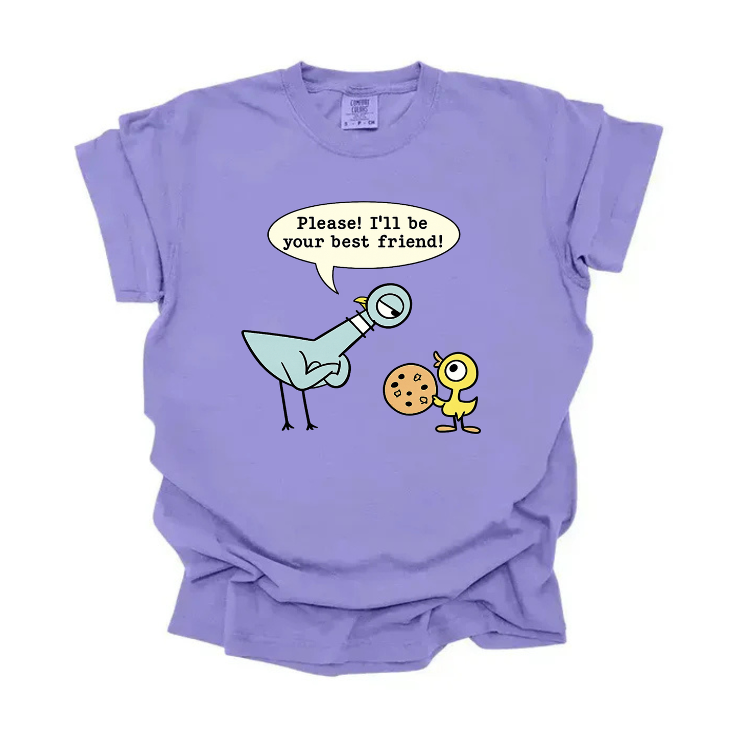 “Please! I’ll be your best friend!” Tee