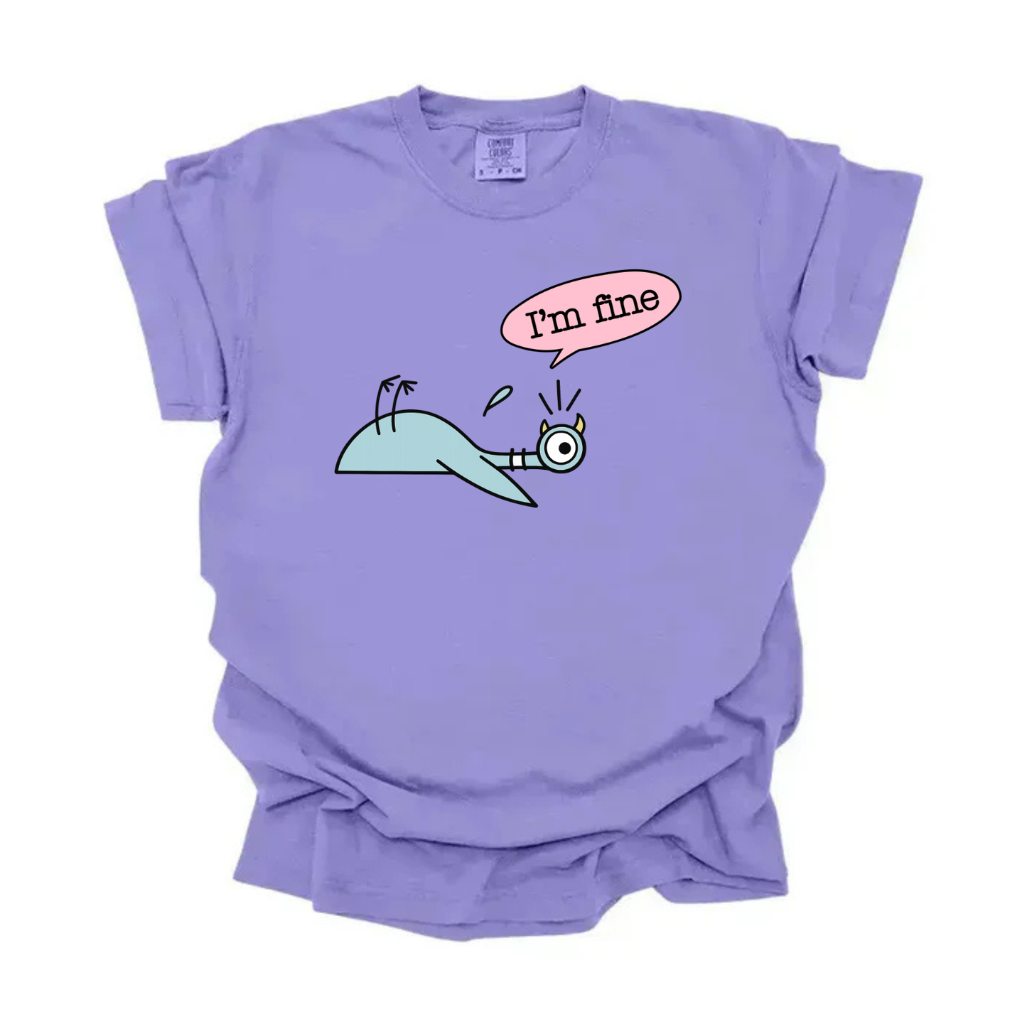 “I’m fine” Pigeon Tee