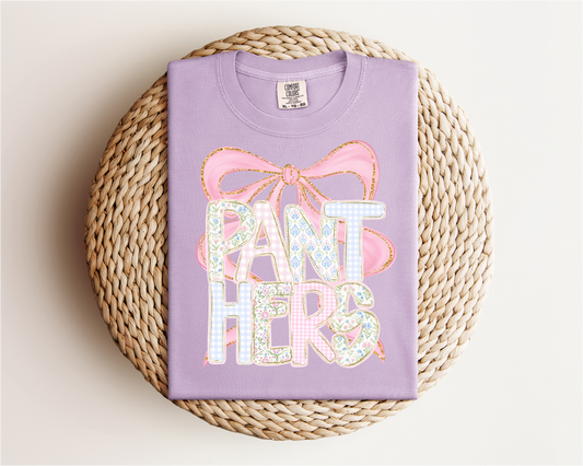 Mascot Coquette Tee - Panthers