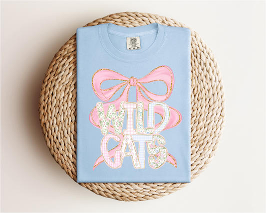 Mascot Coquette Tee - Wildcats