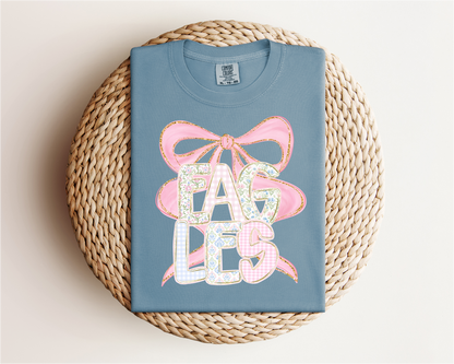 Mascot Coquette Tee - Eagles