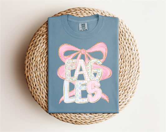 Mascot Coquette Tee - Eagles