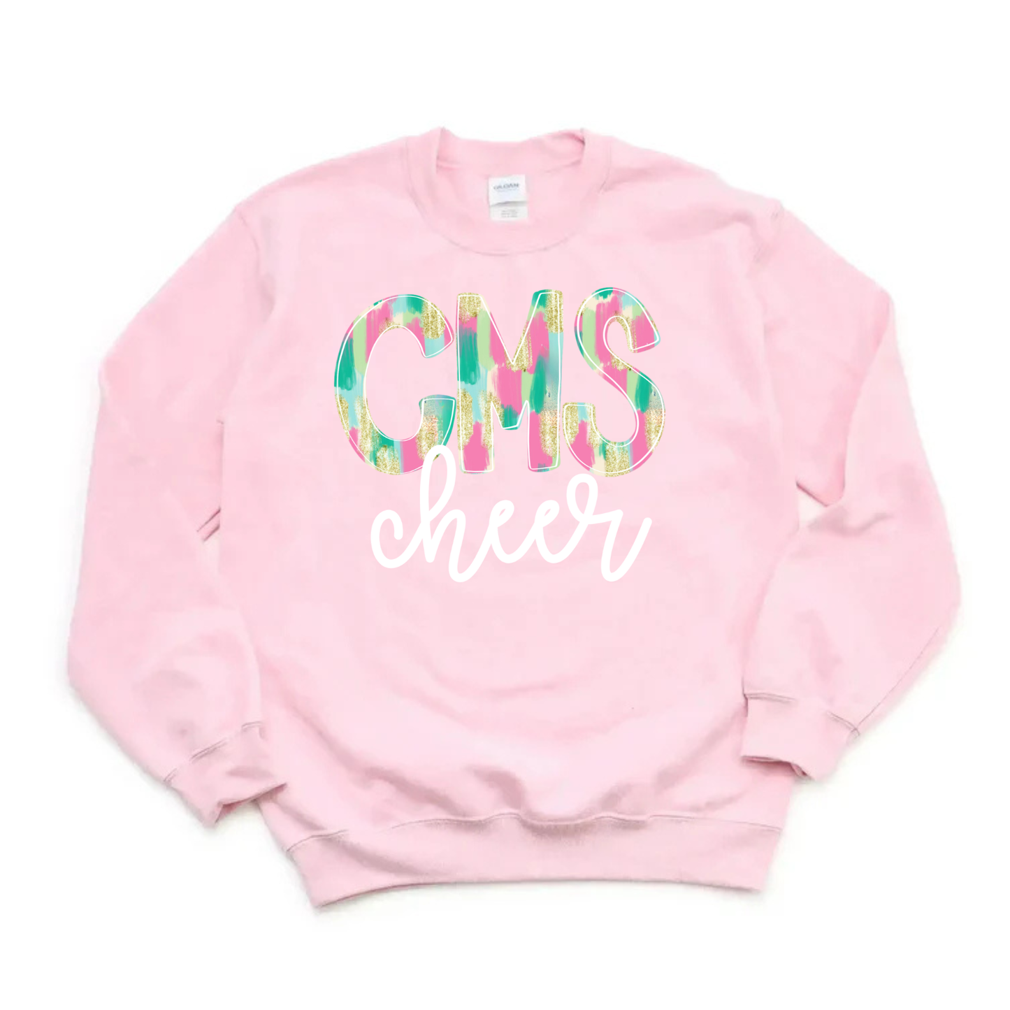 CMS Cheer Watercolor Sweatshirt