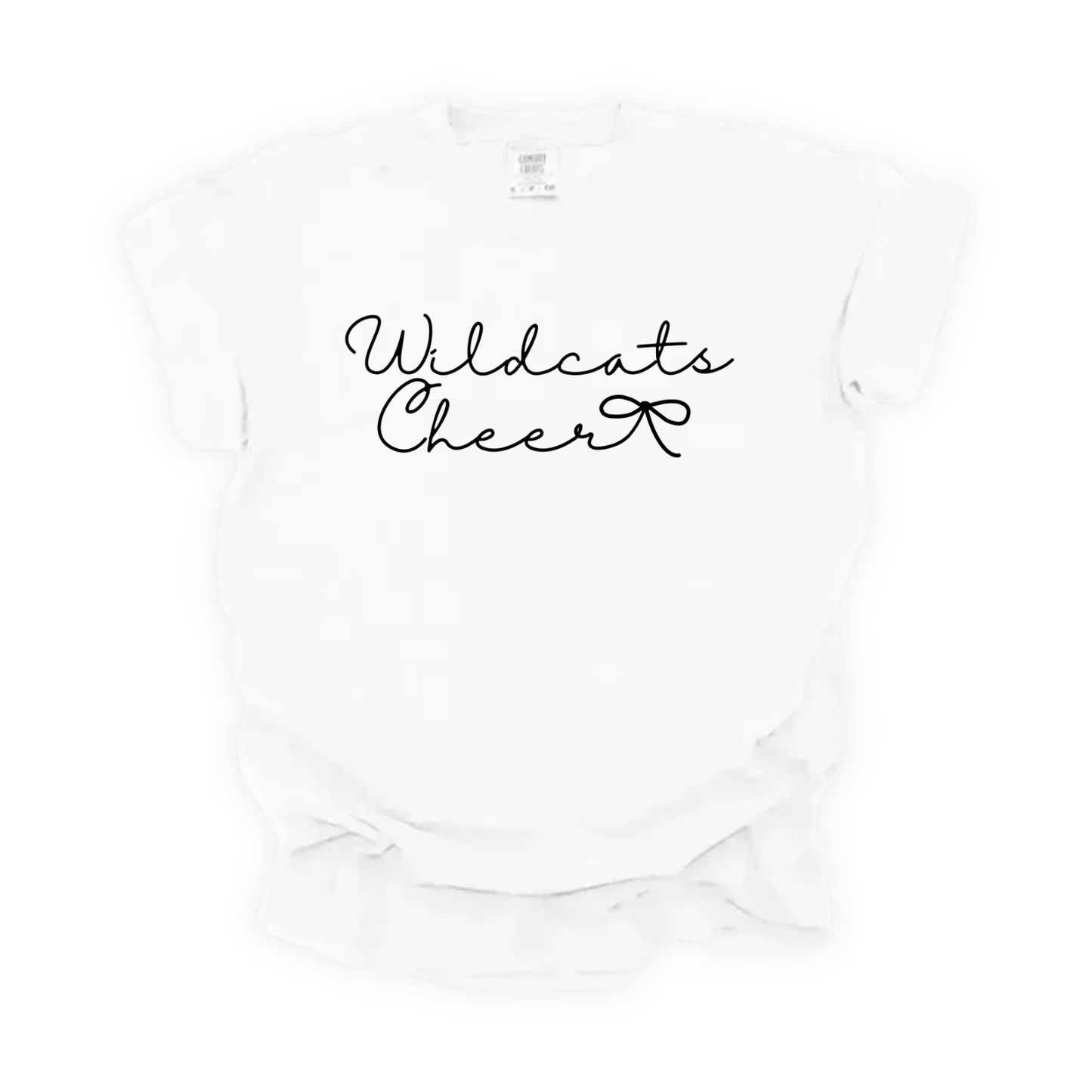 Wildcats Cheer Bow Tee