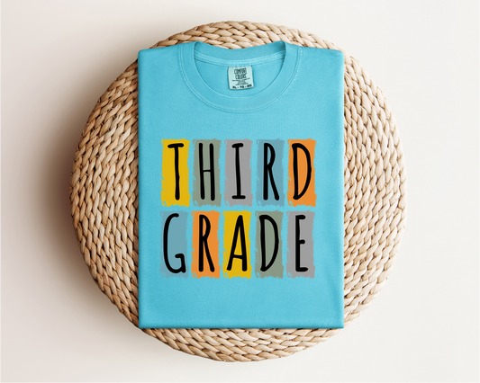 “Third Grade- Male” Tee