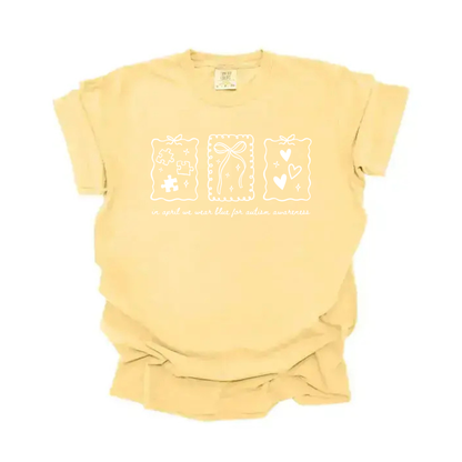 Autism Awareness Coquette Tee