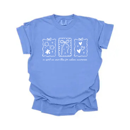 Autism Awareness Coquette Tee