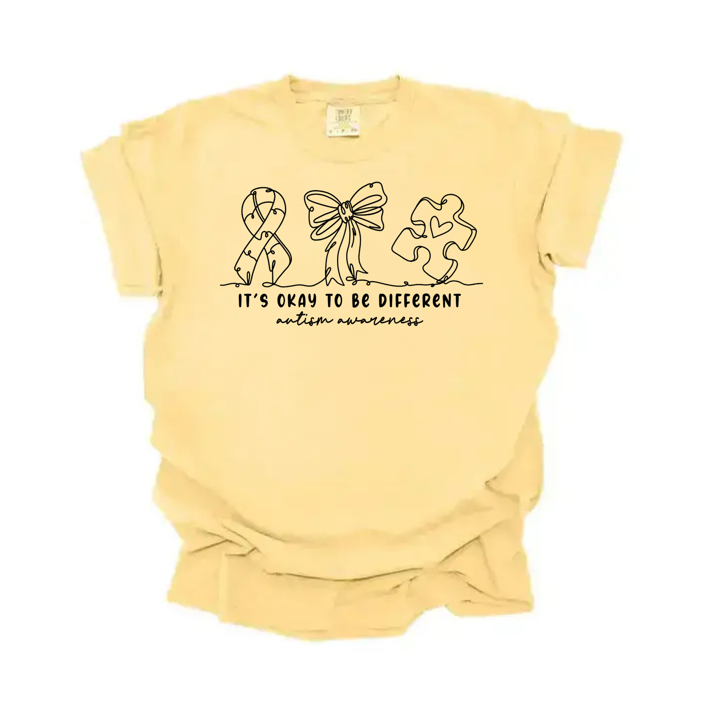 Autism Awareness Bow Tee