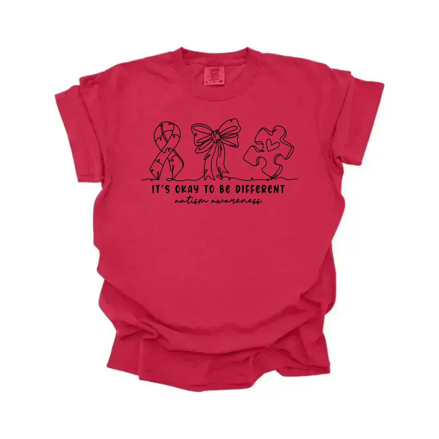 Autism Awareness Bow Tee