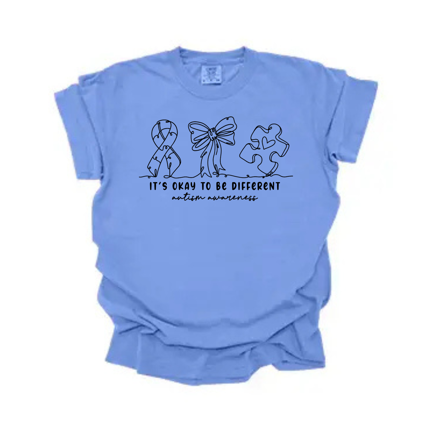 Autism Awareness Bow Tee