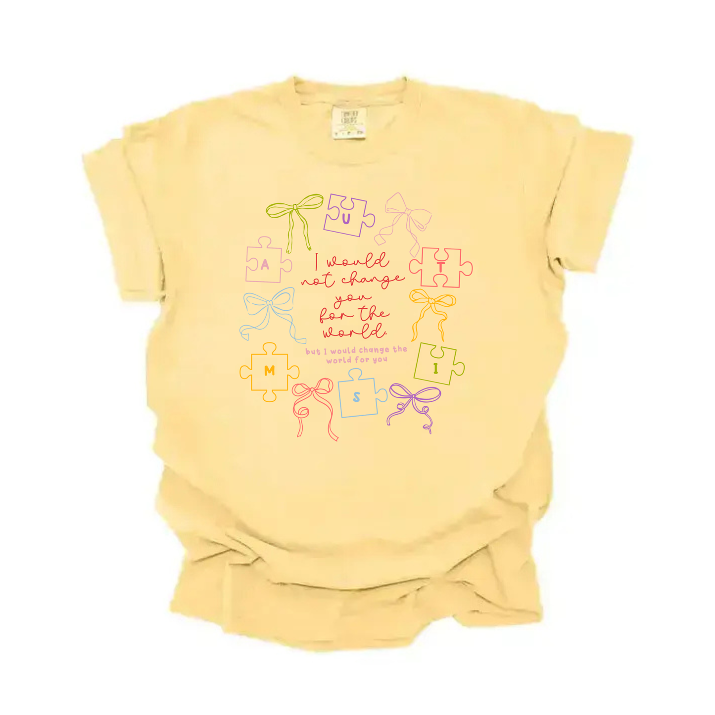 Autism Bow Tee