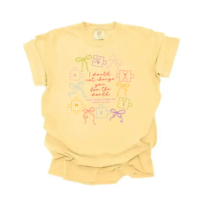 Autism Bow Tee