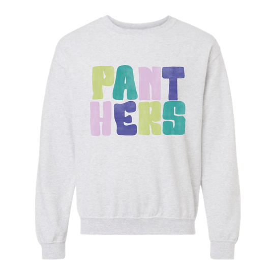 Panthers Color Block Sweatshirt