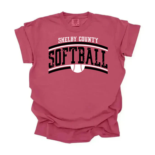 Shelby County Softball Tee
