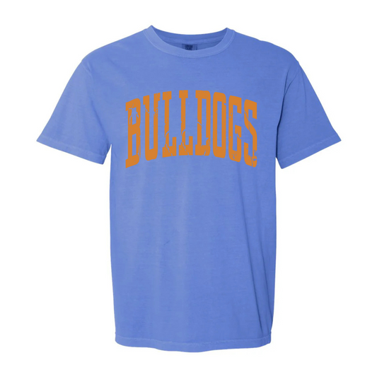 Bulldogs Grunge Tee