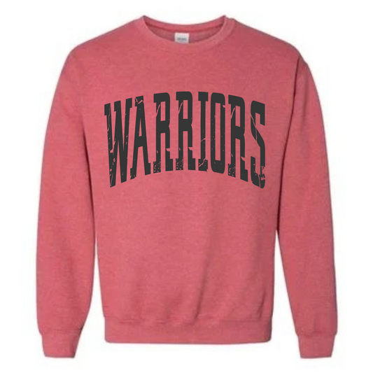 Warriors Grunge Sweatshirt