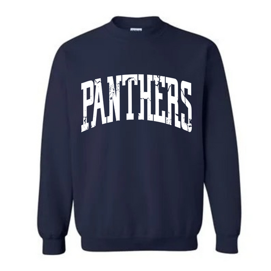 Panthers Grunge Sweatshirt