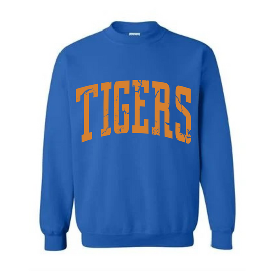 Tigers Grunge Sweatshirt