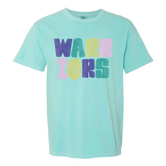 Warriors Color Block Tee