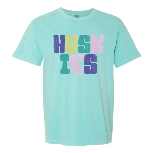 Huskies Color Block Tee