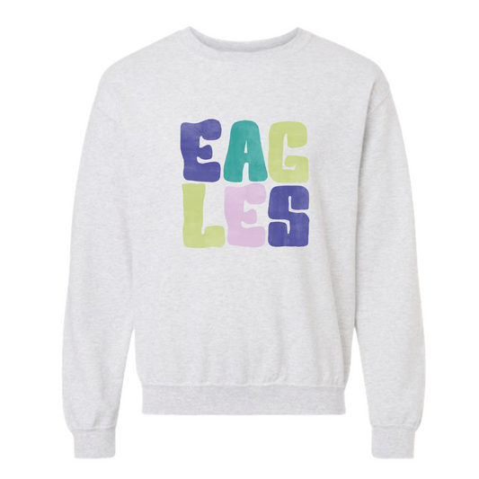 Eagles Color Block Sweatshirt