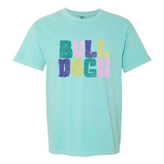 Bulldogs Color Block Tee