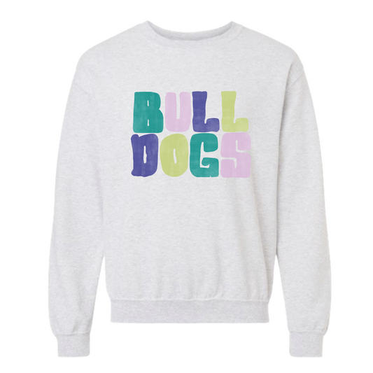 Bulldogs Color Block Sweatshirt