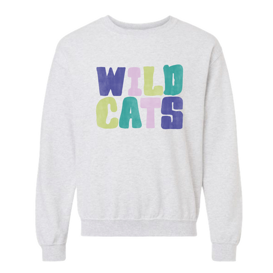 Wildcats Color Block Sweatshirt