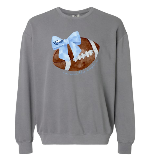Wildcats Football Bow Sweatshirt