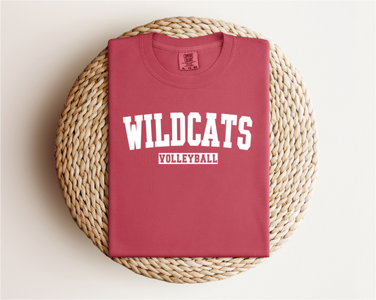 “Wildcats Volleyball” Varisty Tee