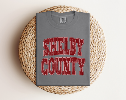 Shelby County Varsity Tee
