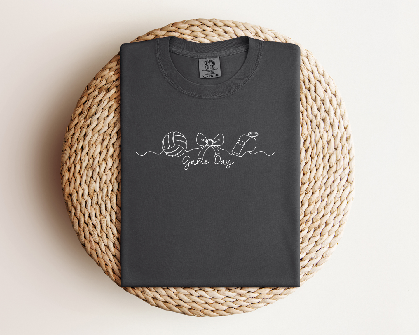 Volleyball Game day Icons Tee