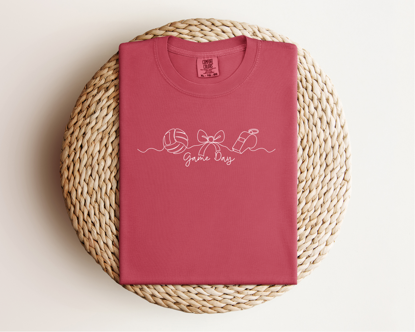 Volleyball Game day Icons Tee
