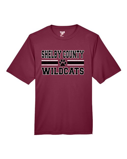 Shelby County Wildcats Performance Tee