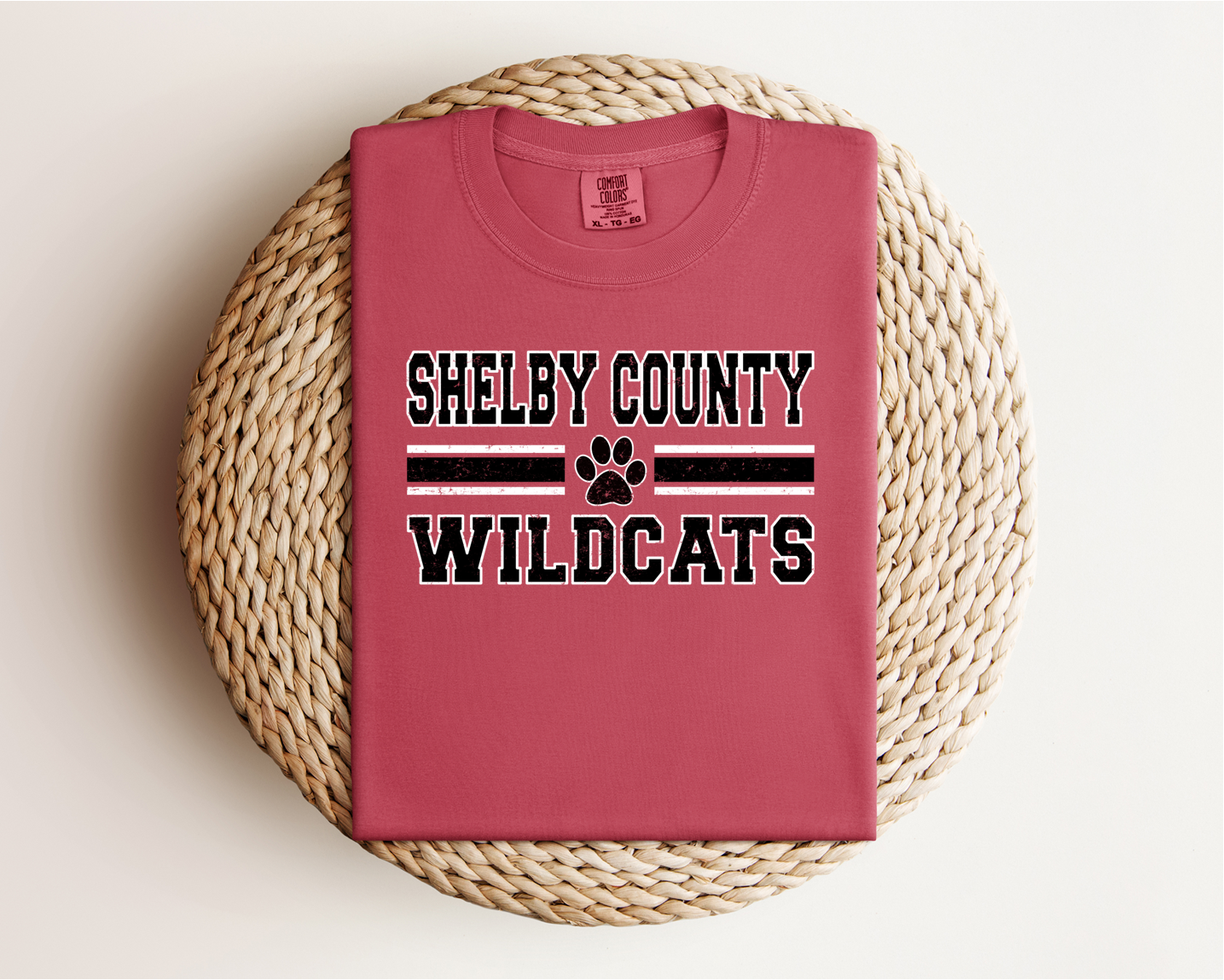 Shelby County Wildcats Varsity Tee