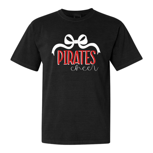 Pirates Cheer Bow Tee
