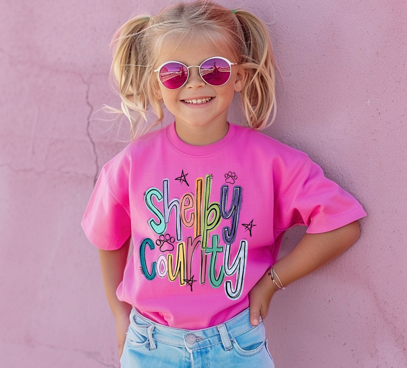 Shelby County Star Tee