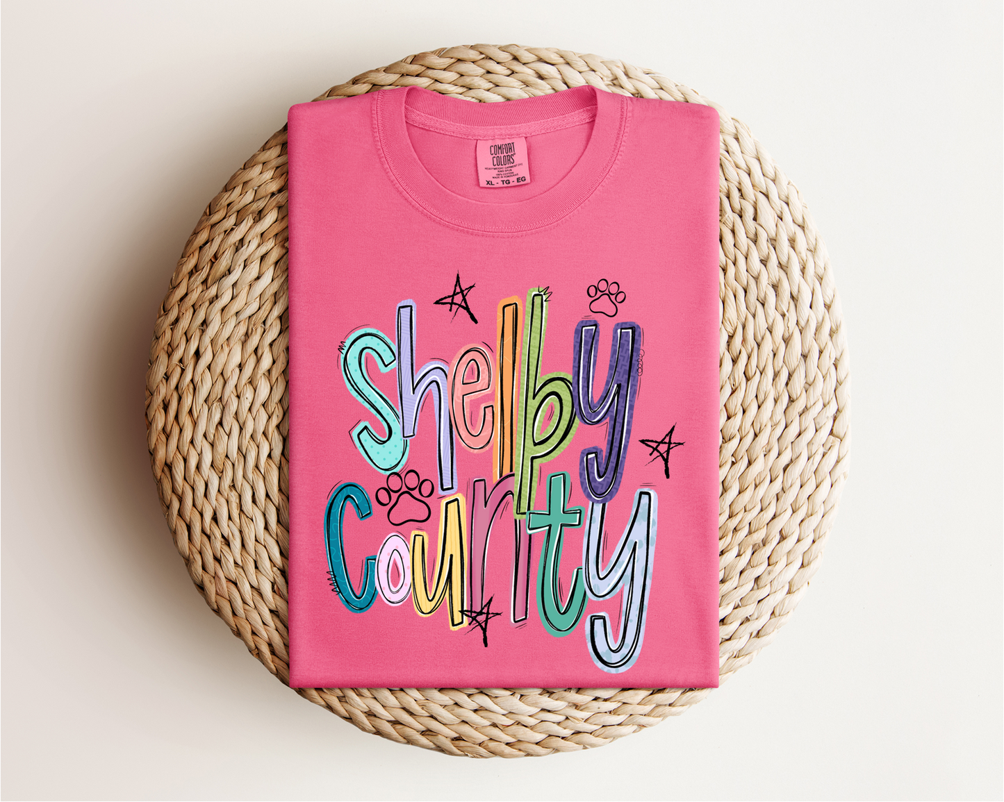 Shelby County Star Tee