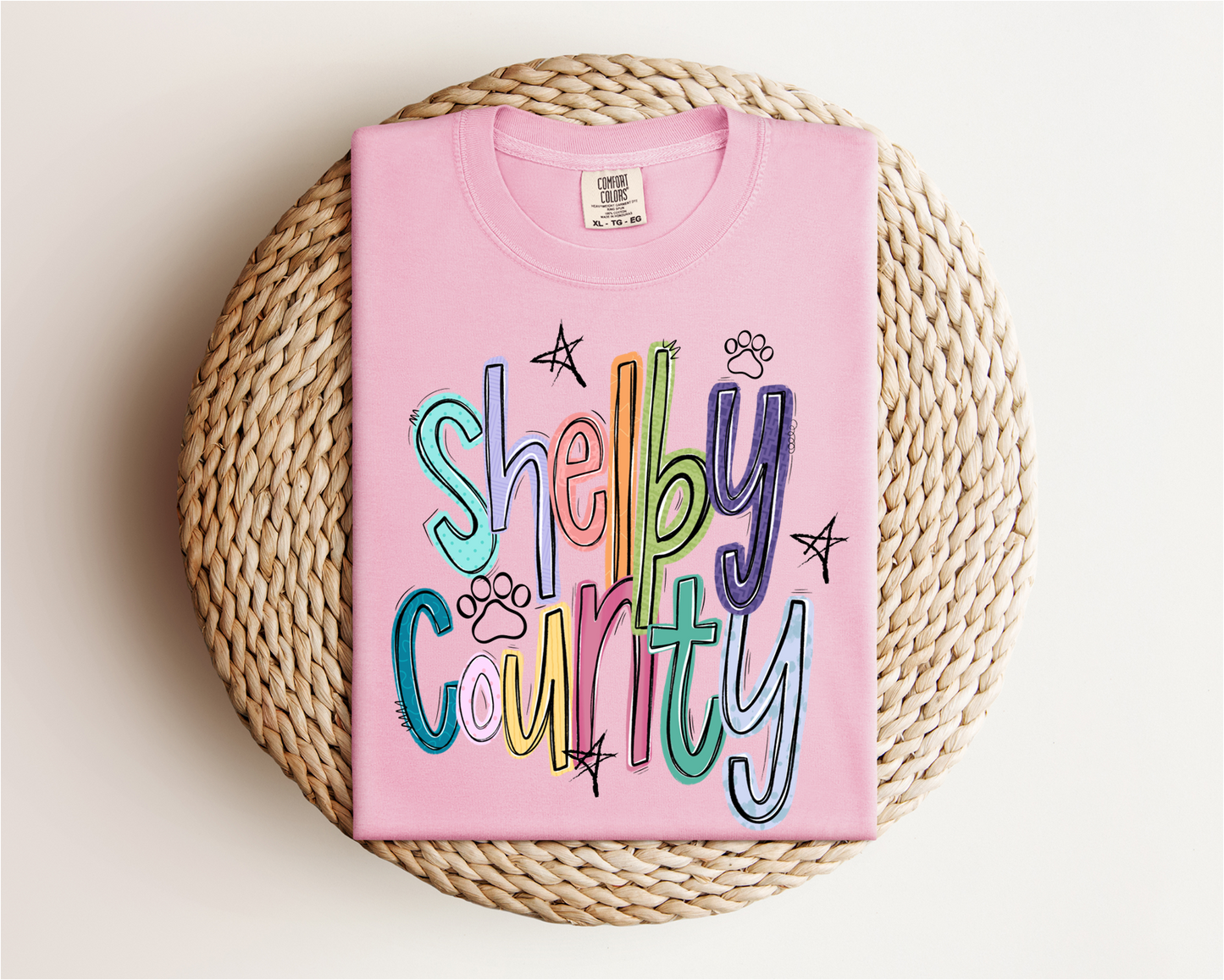 Shelby County Star Tee