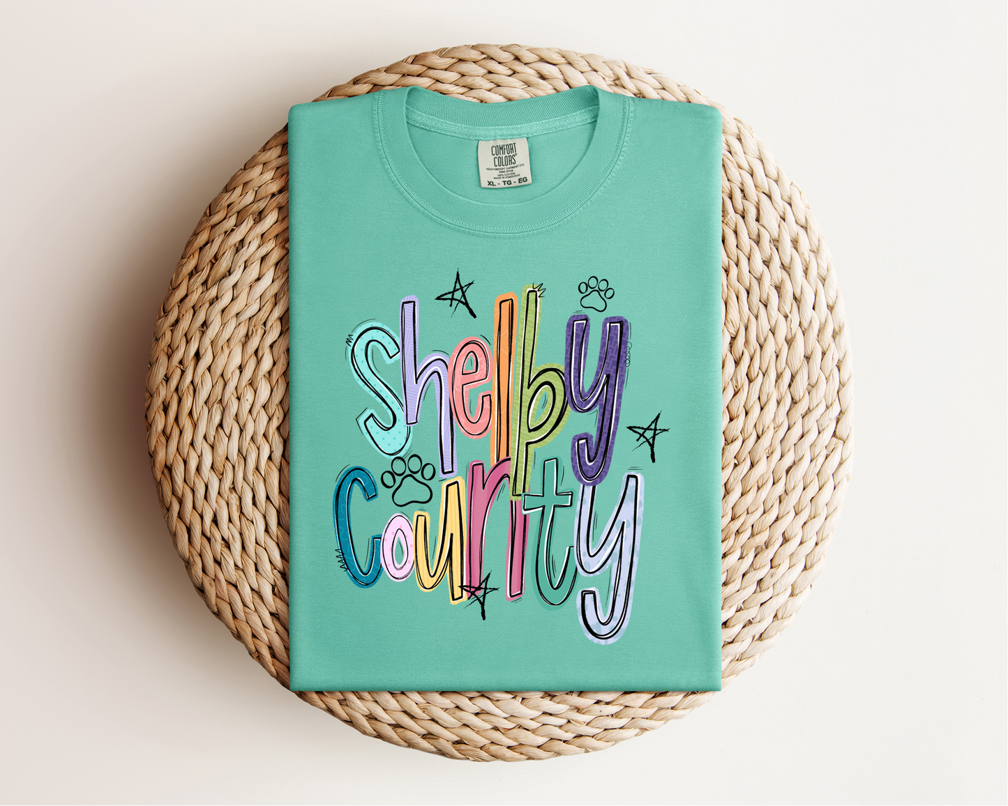 Shelby County Star Tee