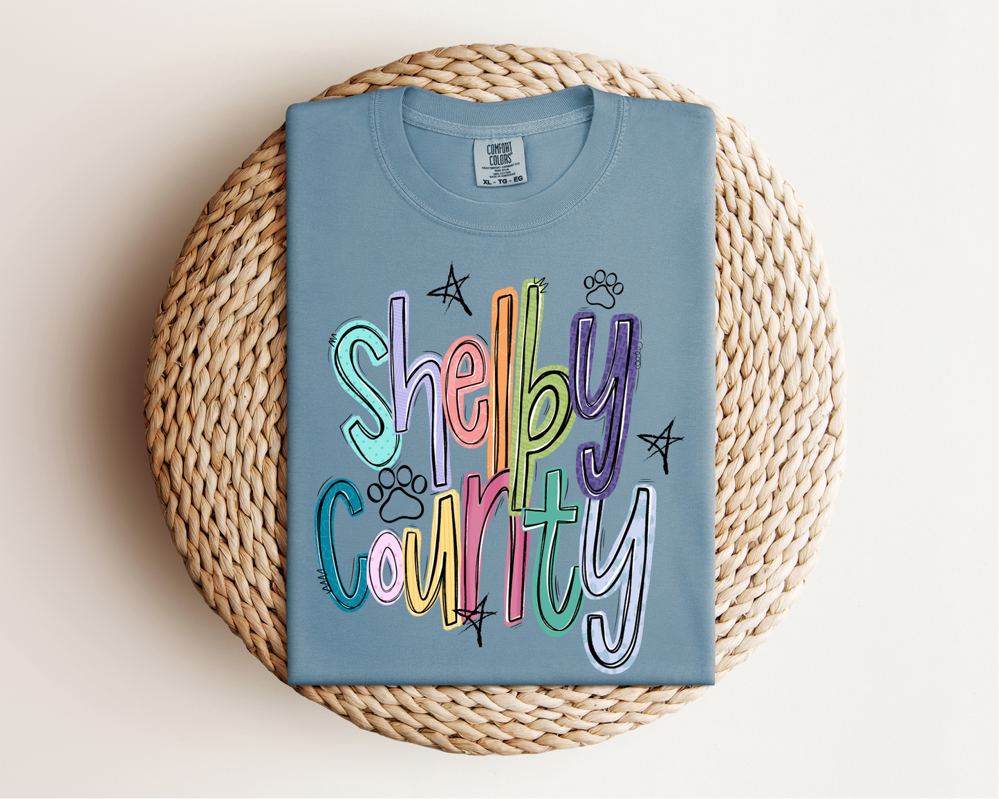 Shelby County Star Tee