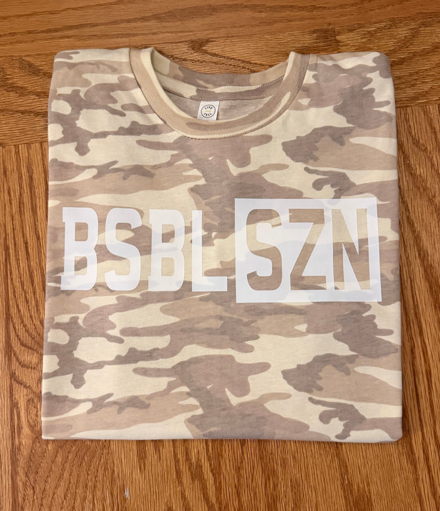 BSBL SZN Camo Tee