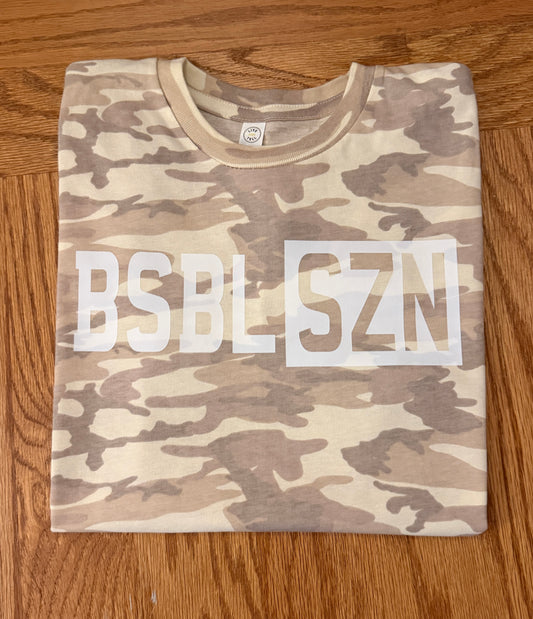 BSBL SZN Camo Tee
