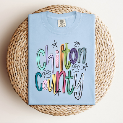 Chilton County Star Tee