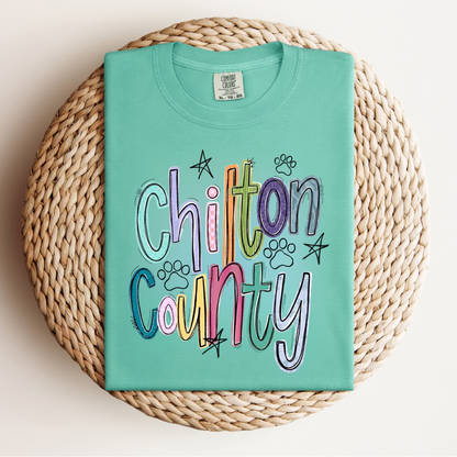Chilton County Star Tee
